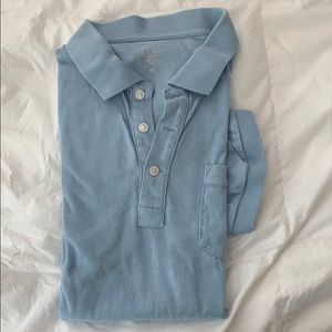 J. Crew short sleeve polo knit shirt GUC size M!